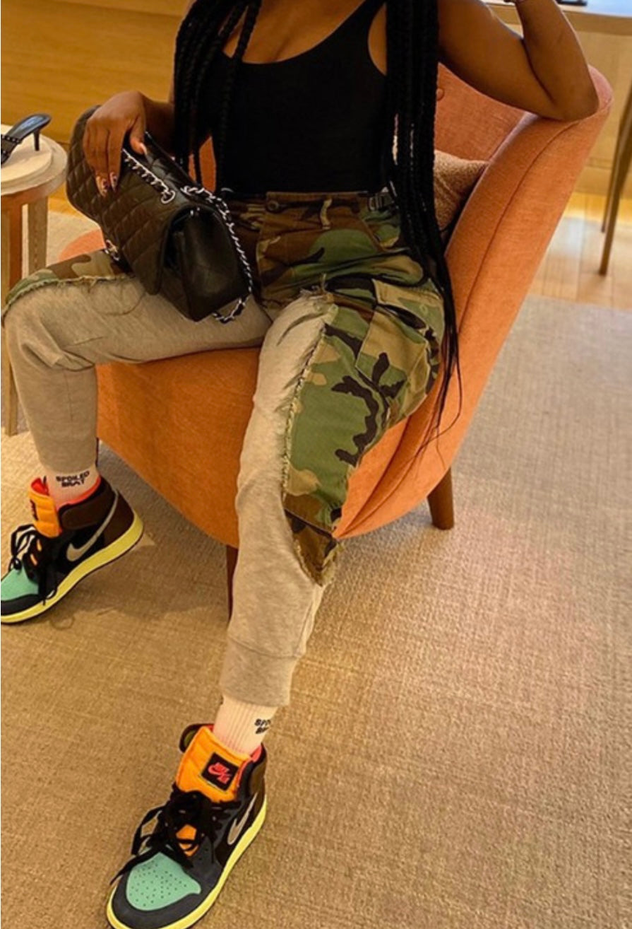 Cara Camo Sweatpants