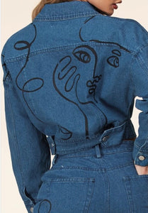 ART DENIM SET