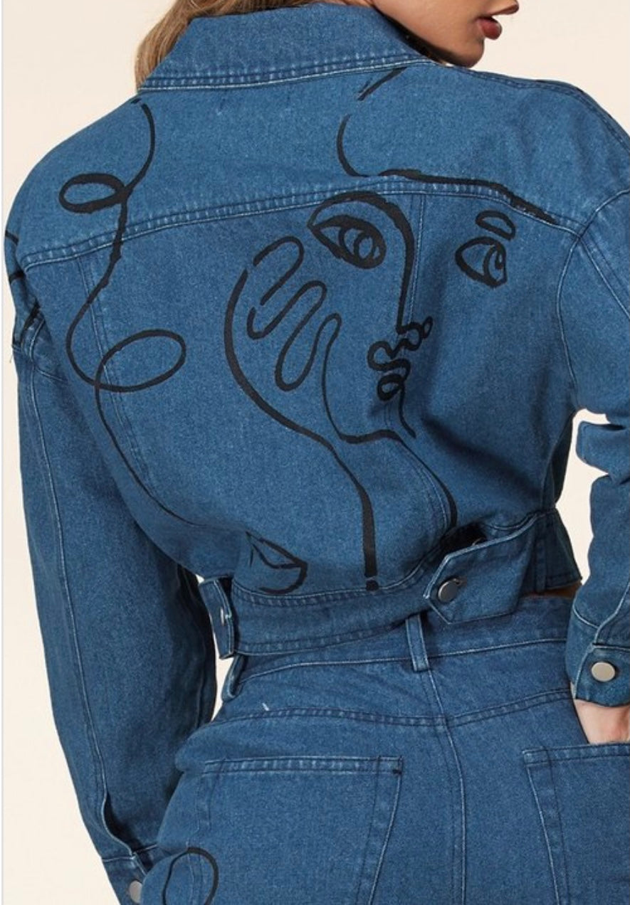 ART DENIM SET