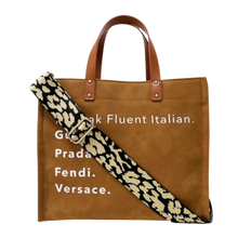 Load image into Gallery viewer, Bawse Bag w/Strap-Camel