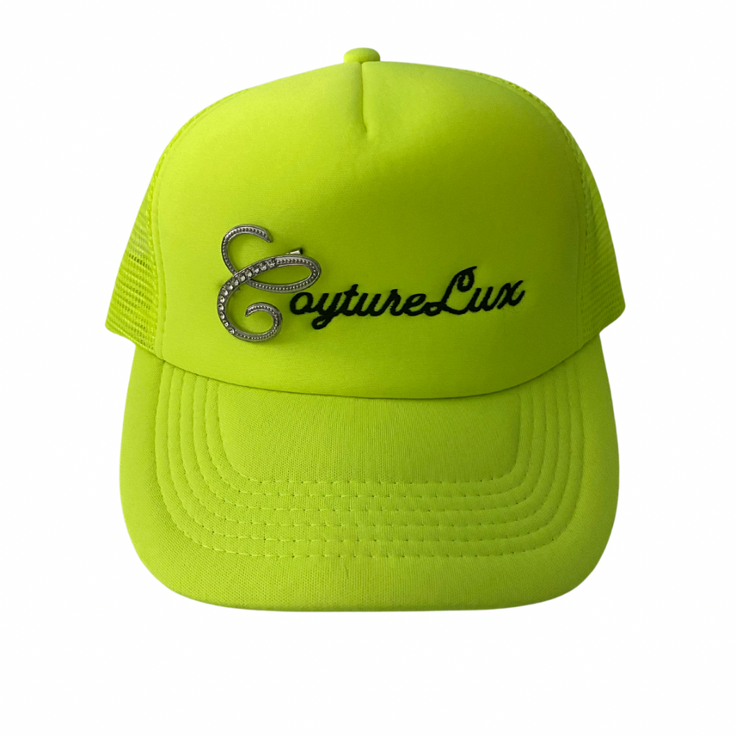 Signature Brooch Trucker Hat