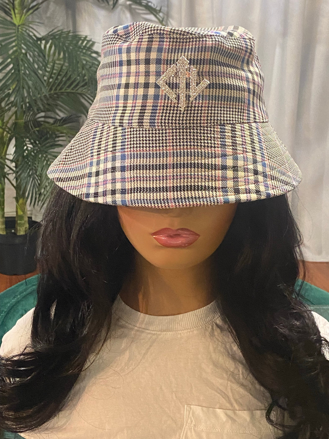 Signature Brooch Bucket Hat